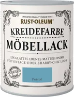 Rust Oleum Shabby Kreidefarbe Möbellack Petrol mattes Finish 750ml