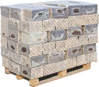 PINI KAY Standard Hartholz Holzbriketts, 96x10kg Briketts, 960kg Pealette