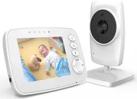 Babyphone Baby Monitor mit Kamera Video, 2,4 GHz Gegensprechfunktion, Nachtsicht