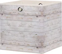 Faltbox Box City  WOOD 2 - 32 x 32 cm - 3er Set