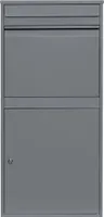 Paketkasten Paketbox XL Anti-Diebstahl Paketbriefkasten Grau Paketbox