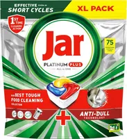 Jar Platinum Plus All In One Lemon kapsle do myčky 75 ks