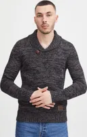SOLID SDPhil Herren Pullover Strickpullover Grobstrick Pullover mit Schalkragen 100% Baumwolle Regular fit