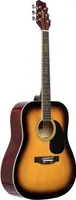 Stagg SA20D SNB, akustická kytara typu Dreadnought