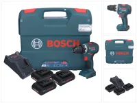 Bosch GSR 18V-55 Profesjonalna akumulatorowa wiertarko-wkrętarka 18 V 55 Nm bezszczotkowa ( 0615A5002P ) + 3x akumulator ProCORE 4,0 Ah + ładowarka + walizka L