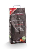 LotusGrill Buchen-Holzkohle 2,5 kg! Speziell entwickelt für den raucharmen Holzkohlegrill/Tischgrill