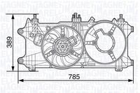 MAGNETI MARELLI Lüfter, Motorkühlung Artikel: 069422487010