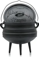 BBQ-Toro Potjie, 8,0 litrů, jihoafrický litinový hrnec na vaření, Forest