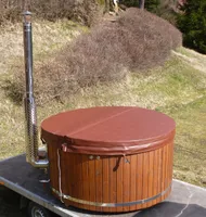 JVmoebel Whirlpool Abdeckung Rund Allwetter Anti-UV Protector-Spa Wetter