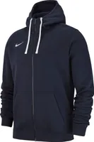 NIKE Full Zip FLC Club19 Kapuzensweatjacke Kinder blau / weiß AJ1458-451 M