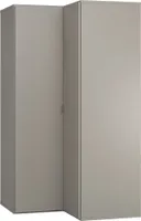 Schlafzimmer - Eckkleiderschrank mit LED