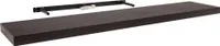 Bücherregal Wand,  Wandregal 118x24 cm, Regal Wand, Schweberegal, Hängeregal