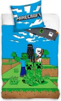 Minecraft Bettwäsche Wendebettwäsche MC003-4 135x200cm/80x80cm