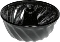 RIESS Gugelhupfform Ø24cm Emaille, schwarz