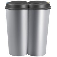50L Mülleimer Abfalltonne Abfalleimer Mülltonne Papierkorb Küche Mülltrenner 