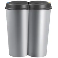 11 Mülleimer 25 Liter mit verschließbarem Deckel und Henkel