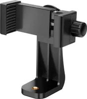 H&S Handy Stativ Halterung - Universal Handyhalterung mit 360° Drehung auch für Ringlichter - Smartphone Adapter mit Verstellbarer Klemme auch für das