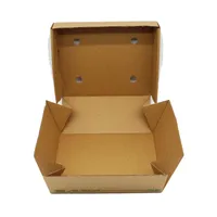 4 Stück Braun Faltbox 30 x 30 x 30 cm