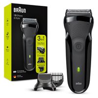 Braun Series 3 Shave&Style 300BT Elektrorasierer, Rasierer für Herren, schwarz