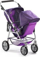 Bayer Chic 2000 Tandem-Buggy "VARIO" Dessin Pflaume 689 25