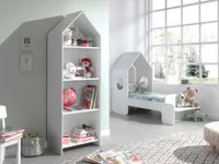 Casami Kinderzimmer Set 2-teilig Weiß, Matratze:mit