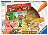 Ravensburger tiptoi Lernspiel Rätselspaß auf dem Bauernhof 00830