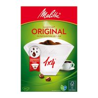 Melitta Original bibułki filtracyjne do kawy 1x4 w kolorze białym 80 sztuk