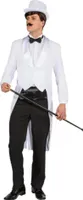 O7060-56-58 weiß Herren Frack Theaterfrack Gr.56-58