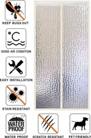 80x200cm Gelb Wärmeschutzvorhang Magnet Thermo Türvorhang Fliegengitter Panel-Isolierung Thermovorhang Wasserdicht Winddicht Klimaanlage Fliegenvorhang für Balkontür Wohnzimmer