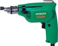 Hitachi D 6 SH Profi-Bohrmaschine, Netzbetrieb, 240 Watt, 6 mm Bohrleistung in Stahl