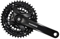 Kliková sada Shimano 6/7/8 rychlostí Tourney FC-TY501 s ramenem kliky 170 mm 48 x 38 x 28 zubů, černá barva