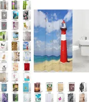 SANILO® Duschvorhang Leuchtturm 180 x 200 cm