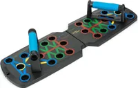 Gymtek® Faltbares Liegestütze Brett - Push-up Board, Fitnessgeräte für Zuhause - Liegestützgriffe für Home Gym, Fitness, Krafttraining