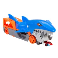 Hot Wheels Hungriger Hai-Transporter für bis zu 5 Spielzeugautos