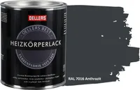 OELLERS Premium Heizkörperlack 1L RAL 7016 Anthrazitgrau Heizungsfarbe Heizungslack Heizkörperfarbe