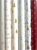 Noël Geschenkpapier – Sortiertes Weihnachtspapier, Geschenkpapier für Weihnachten – 3 Meter x 70 cm – 6 Rollen