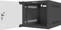 Lanberg Rack Wandschrank 10" 4U/280X310 Glastür schwarz