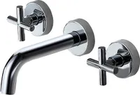 Silla | Wasserhahn Bad - Waschtischarmatur - Chrom - Spültischarmatur - Badarmatur