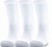 Under Armour UA HeatGear Crew 3-Pack White/Steel L Fitness Socken
