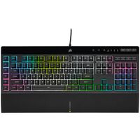 Corsair K55 RGB Pro XT BE Azerty Gaming-Tastatur - Schwarz
