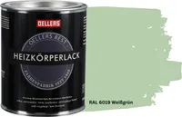 OELLERS Premium Heizkörperlack 1L RAL 6019 Weißgrün Heizungsfarbe Heizungslack Heizkörperfarbe
