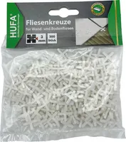 Fliesenlegekreuze Hufa weiß 3 mm 200er Pack