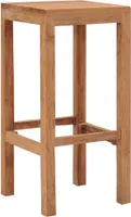 vidaXL Barhocker 4 Stk. Massivholz Teak