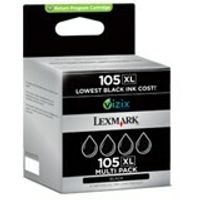 Lexmark 105XL, Schwarz, Pro205/Pro705/Pro805/Pro905/S305/S405/S505/S605, Tintenstrahl