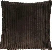 Gözze Kissen Cord Optik mit Füllung 50 x 50 cm dunkelbraun