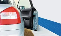 4 Stück Autotür Schutzleiste flexibel für Garage 40x15cm Türschutz  Kantenschutz