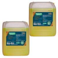 INOX® Desinfektionsreiniger, 2 x 10L - Hygiene Reiniger Desinfektionsmittel Oberflächen und Geräte für Toilette, Bad, Fitnessstudio & Solarium