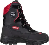 Oregon Kettensägen Schnittschutzstiefel Leder mit Stahlkappen, 45