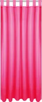 Blickdichte Gardine mit Schlaufen, Maße: 140x175 cm, Farbe: Pink