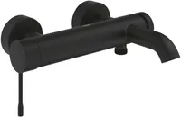 GROHE Einhand-Wannenbatterie Essence Wandmontage phantom black